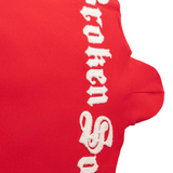 Men Broken Soul Cream Chenille Hoodie