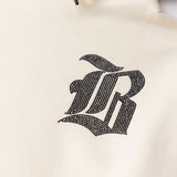 Men Black Label Black Bling Hoodie and Jogger Set