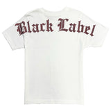 Kids Black Label Red Bling Crew Neck T-Shirt