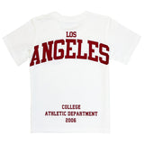 Kids Black Label Dept Red Silicone Crew Neck T-Shirt