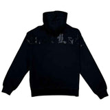 Men Black Label BL Black Bling Hoodie