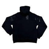 Men Black Label BL Black Bling Hoodie