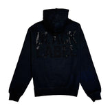 Men Black Label BL2 Black Bling Hoodie