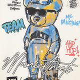 Men Black Label "TEDDY" Crew Neck
