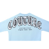 Men Black Label "COUTURE" Oversize T-Shirt