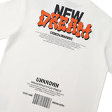 Men Black Label "DREAM" Oversize T-Shirt
