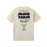 Men Black Label "TAKE CONTROL" Oversize T-Shirt
