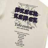 Men Black Label "TAKE CONTROL" Oversize T-Shirt