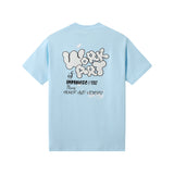 Men Black Label "WORK OF ART" Oversize T-Shirt