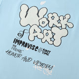Men Black Label "WORK OF ART" Oversize T-Shirt