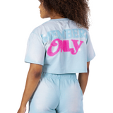 Women Crop Set "Members Only"