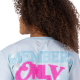 Women Crop Set "Members Only"