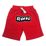 Kids The GOAT Chenille Cotton Shorts