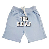 Kids The GOAT Chenille Cotton Shorts