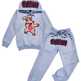 Kids Dub Bunny Chenille Hoodie and Jogger Set