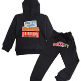 Kids Luxury Streetwear Hoodie and Jogger Set