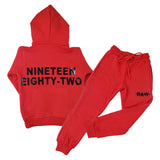 Kids The Original -RAW- Black Silicone Hoodie and Jogger Set
