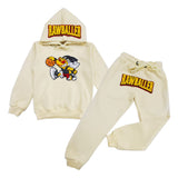 Kids Rawballer Chenille Hoodie and Jogger Set