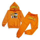 Kids Rawballer Chenille Hoodie and Jogger Set
