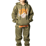 Kids Rawyalty Tiger Chenille Hoodie and Jogger Set