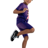 Kids Dub Bunny Chenille T-Shirt and Cotton Shorts Set