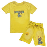 Kids Earth is Watching T-Shirt and Cotton Shorts Set