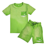 Kids Rawyalty Club T-Shirt and Cotton Shorts Set