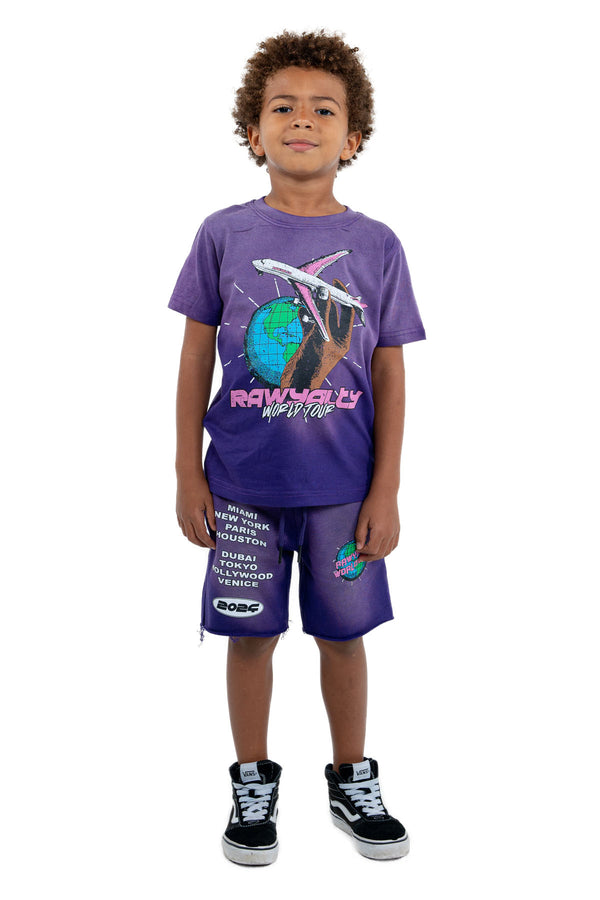 Kids Worldwide T-Shirt and Cotton Shorts Set