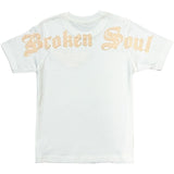 Kids Broken Soul Cream Chenille T-Shirt