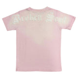Kids Broken Soul White Chenille T-Shirt