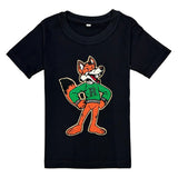 Kids Foxes Chenille T-Shirts