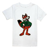 Kids Foxes Chenille T-Shirts