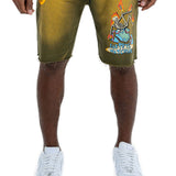 Men Earth is Watching Cotton Shorts