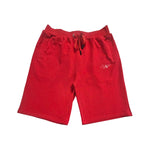 Men The Original -RAW- Red Silicone Cotton Shorts - Rawyalty Clothing
