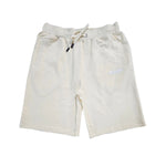 Men The Original -RAW- White Silicone Cotton Shorts - Rawyalty Clothing