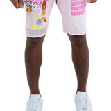 Men Rawyalty Into The Dark Cotton Shorts