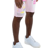 Men Rawyalty Into The Dark Cotton Shorts