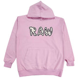 Men 003 RAW Black/White 3D Embroidery Hoodie