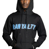 Men 004 RAWYALTY Carolina Blue 3D Embroidery Hoodie