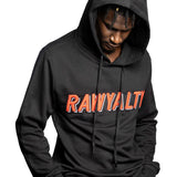 Men 004 RAWYALTY Red 3D Embroidery Hoodie