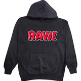 Men 006 RAW Bubble Red Chenille Hoodie