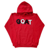 Men GOAT Black/White Chenille Hoodie