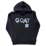 Men GOAT Baby Blue/Grey Chenille Hoodie