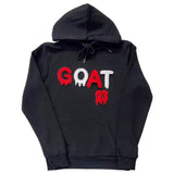 Men GOAT Red/White Chenille Hoodie
