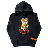 Men Money Teddy Chenille Hoodie