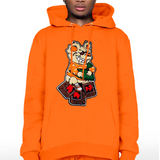 Men Money Teddy Chenille Hoodie