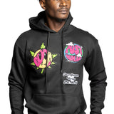 Men Post Human Vs The World Chenille Hoodie