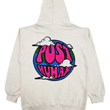 Men Post Human Vs The World Chenille Hoodie