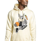 Men Rabbit Chenille Hoodie