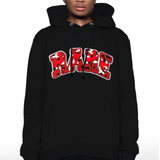 Men RARE Camo Red Chenille Hoodie